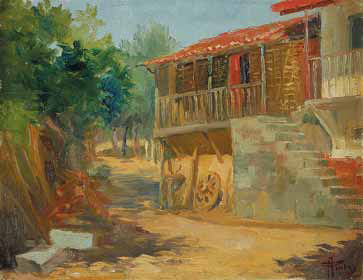 “PAISAGEM RURAL COM CASA”,