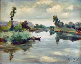 “PAISAGEM - RIO LIZ”,