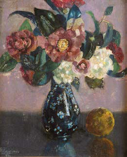 “NATUREZA MORTA - JARRA COM FLORES”,