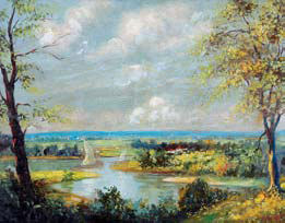 “PAISAGEM COM RIO”,