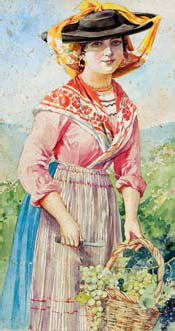 “FIGURA FEMININA NA VINDIMA”