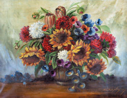 “NATUREZA MORTA - FLORES”,