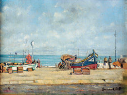 “BARCOS NA PRAIA”,