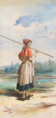 \"FIGURA FEMININA” E “CAÇADOR”