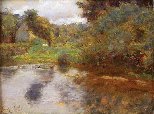 """Paisagem com lago"" "