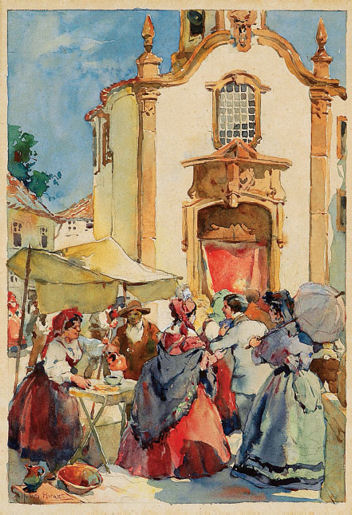 Mercado em Viana