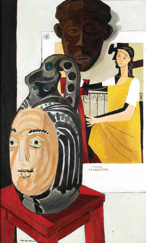 Picasso - La Escultora