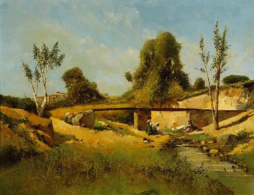 Ponte sobre a Ribeira de Algés