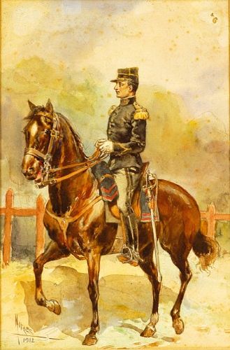 Militar a cavalo