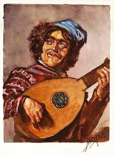 Homem com guitarra