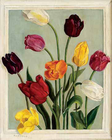 Natureza morta - Tulipas