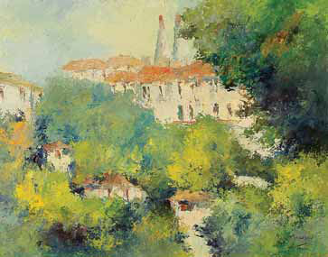 Paisagem com Palácio da vila - Sintra