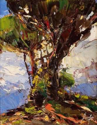 Paisagem com árvore