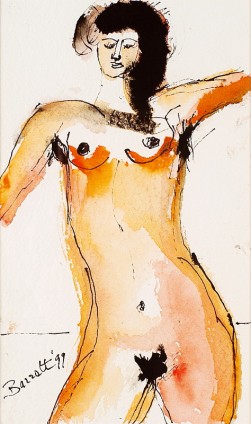Nu feminino