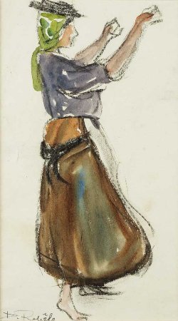 Mulher a dançar