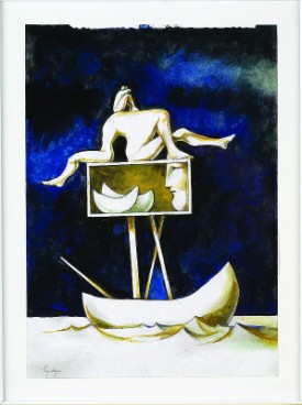 \"...um barco bêbedo\"