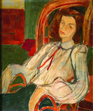 "Retrato de Janine Bloch"