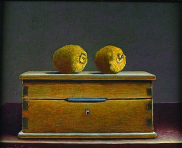 "Natureza morta - arca e limões"