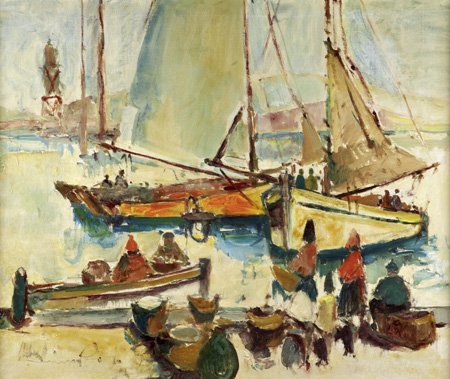 Barcos e pescadores