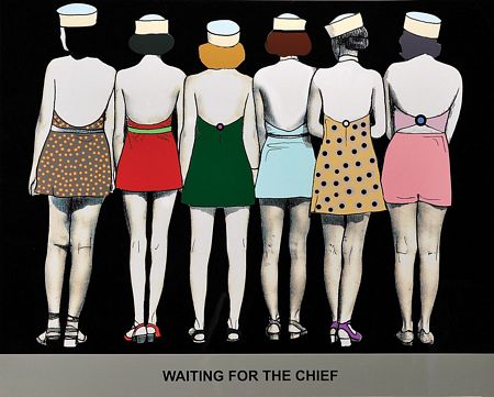 "Waiting for the chief"