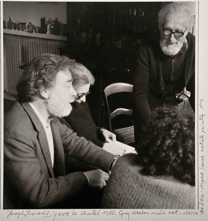 "Vieira da Silva, Arpad Szenes e Guy Weelen"