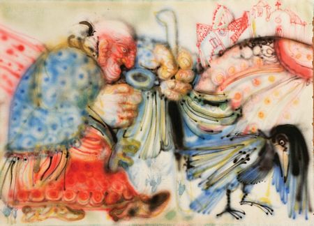 "Velha gaiteira com chave"