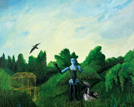"Figuras e aves"