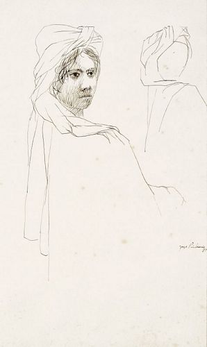 "Estudo para figura feminina"