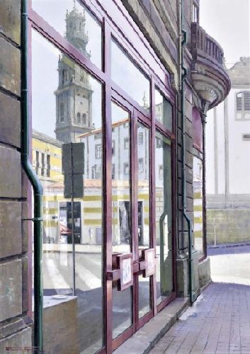 Rua da cidade do Porto