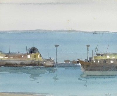 Vista do rio Tejo com barcos