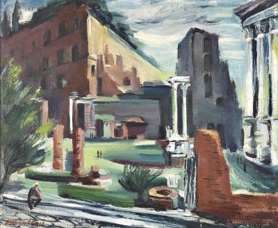 Vista do Fórum Romanorum - Roma