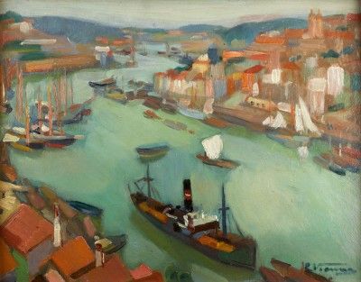 Vista do Porto e do rio Douro