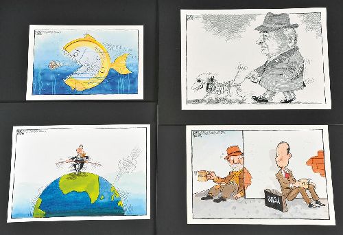 Vinte e cinco caricaturas