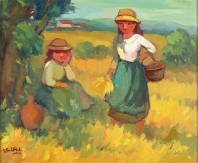 Sem título - figuras no campo