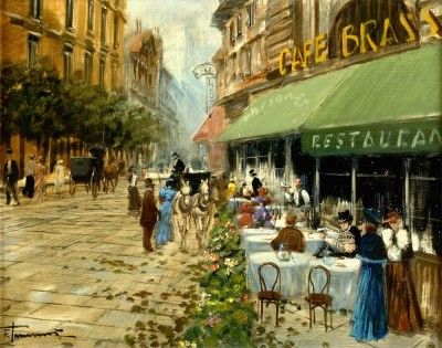 Vista de rua de Paris