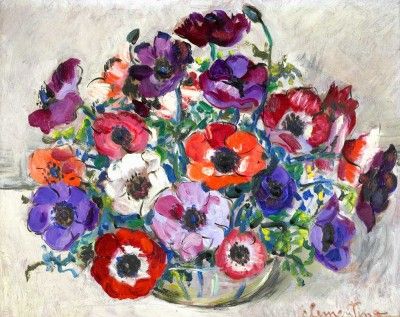 Natureza morta com flores