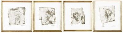 Quatro provas de autor na mesma moldura