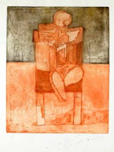 Sem título - Figura sentado