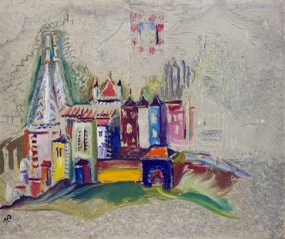 Vista da vila de Sintra