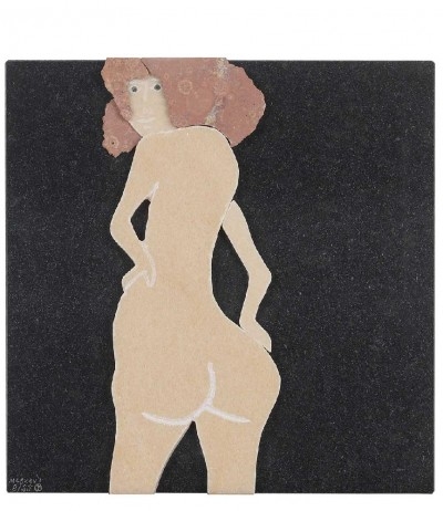 Sem título - Figura feminina de costas