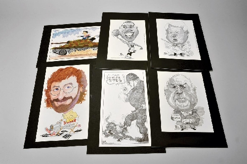 Vinte e cinco caricaturas